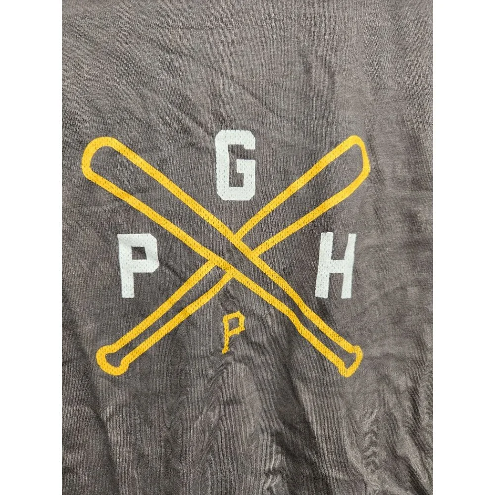 Gildan Pittsburgh Pirates PGH Baseball Graphic Tee S‎ - Sponsored by PNC